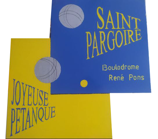 Logo Joyeuse petanque de St Pargoire